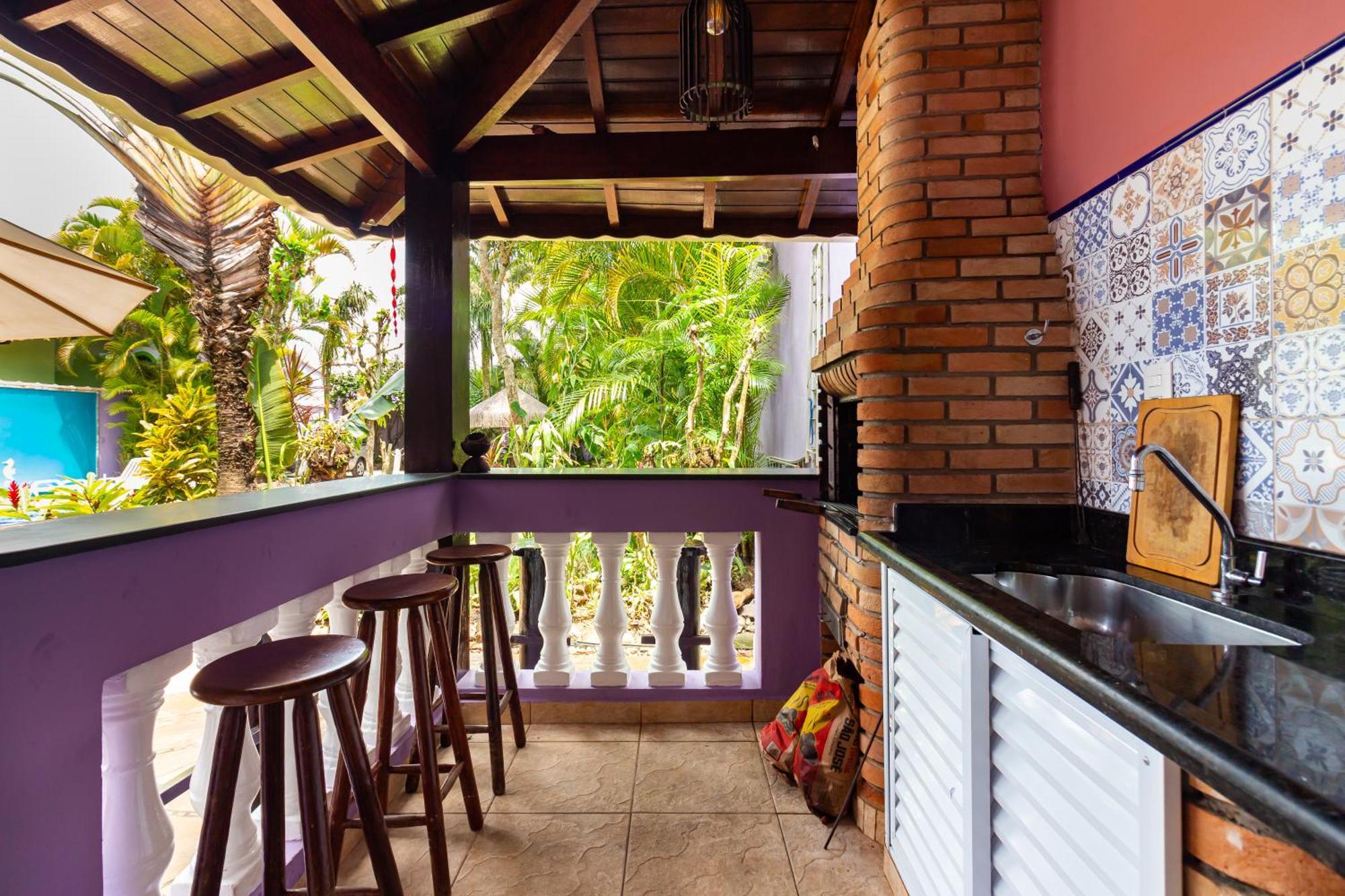 O Paraiso Em Peruibe Casa Para Ate 25 Pessoas Екстериор снимка